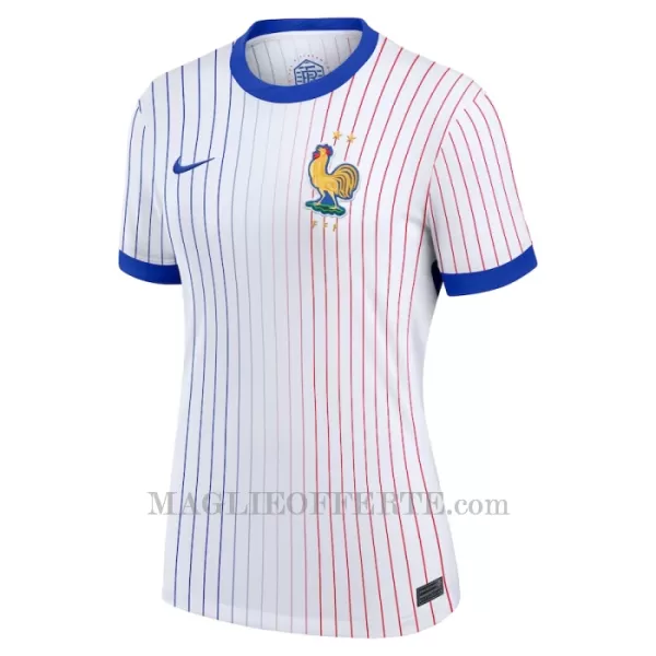 Maglia Francia Donna Gara Away Euro 2024