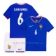 Maglia Francia Eduardo Camavinga 6 Bambino Gara Home Euro 2024