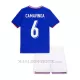 Maglia Francia Eduardo Camavinga 6 Bambino Gara Home Euro 2024