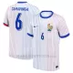 Maglia Francia Eduardo Camavinga 6 Gara Away Euro 2024