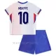 Maglia Francia Kylian Mbappé 10 Bambino Gara Away Euro 2024