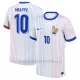 Maglia Francia Kylian Mbappé 10 Gara Away Euro 2024