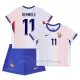 Maglia Francia Ousmane Dembélé 11 Bambino Gara Away Euro 2024