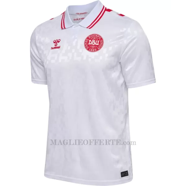 Maglia Danimarca Bambino Gara Away Euro 2024