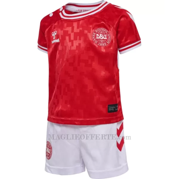 Maglia Danimarca Bambino Gara Home Euro 2024