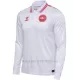 Maglia Danimarca Gara Away Euro 2024 Maniche Lunghe