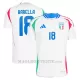 Maglia Italia Barella 18 Gara Away Euro 2024