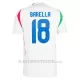 Maglia Italia Barella 18 Gara Away Euro 2024