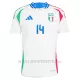 Maglia Italia Federico Chiesa 14 Gara Away Euro 2024