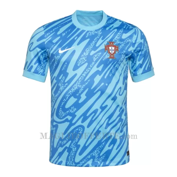 Maglia Portiere Portogallo Euro 2024 Blu