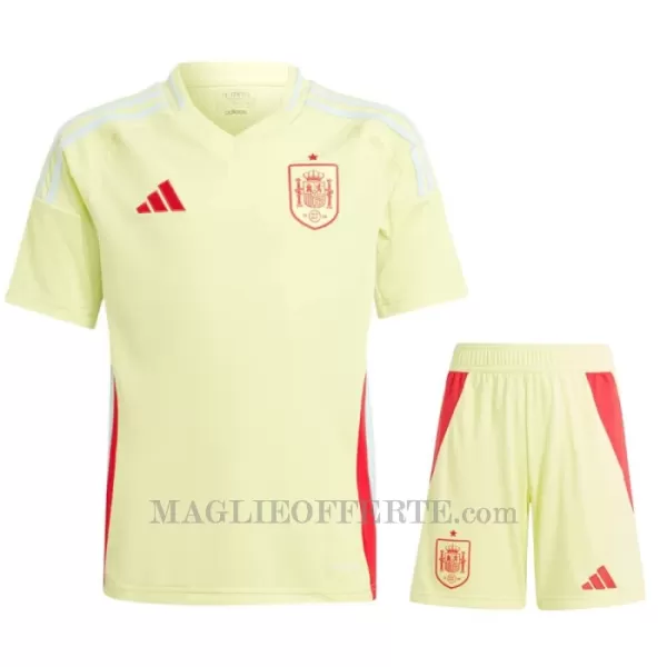 Maglia Spagna Bambino Gara Away Euro 2024