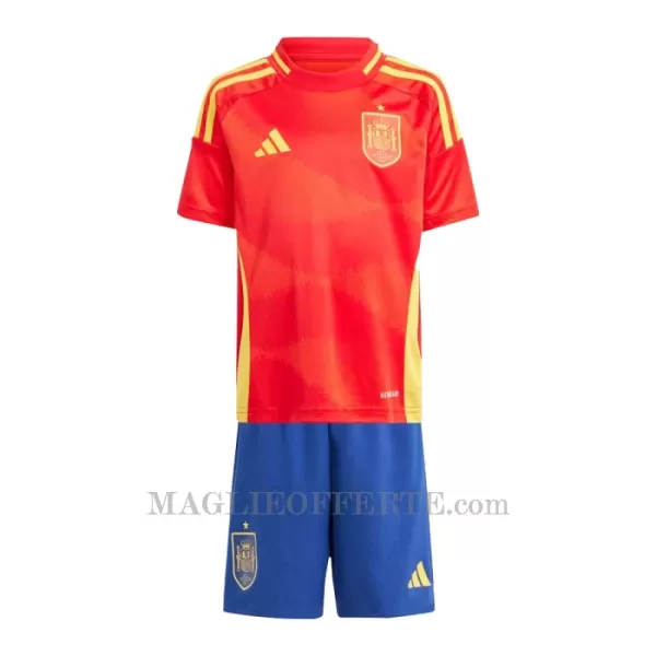 Maglia Spagna Bambino Gara Home Euro 2024