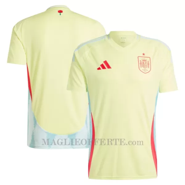 Maglia Spagna Gara Away Euro 2024