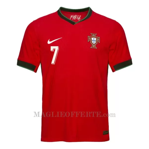 Maglia Portogallo Cristiano Ronaldo 7 Bambino Gara Home Euro 2024