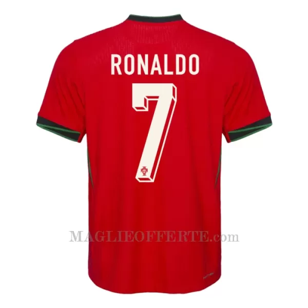 Maglia Portogallo Cristiano Ronaldo 7 Bambino Gara Home Euro 2024