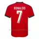 Maglia Portogallo Cristiano Ronaldo 7 Bambino Gara Home Euro 2024