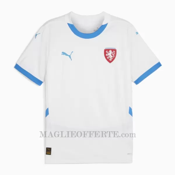 Maglia Repubblica Ceca Gara Away Euro 2024