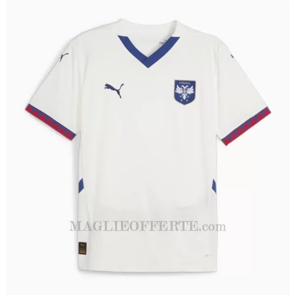 Maglia Serbia Gara Away Euro 2024