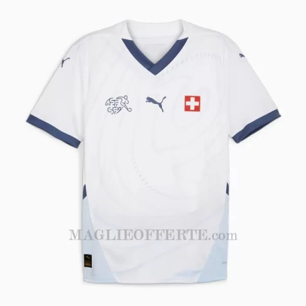 Maglia Svizzera Gara Away Euro 2024