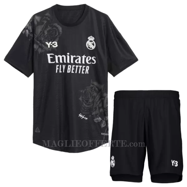 Maglia Portiere Real Madrid Bambino Gara Fourth 2023/24 Nero