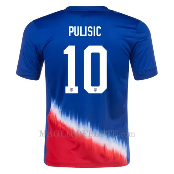 Maglia Stati Uniti Christian Pulišić 10 Gara Away 2024