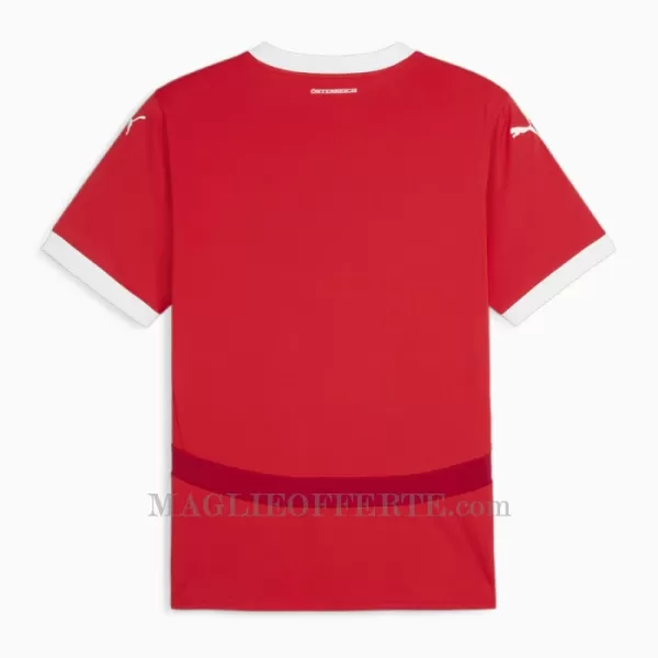 Maglia Austria Bambino Gara Home Euro 2024