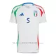 Maglia Italia Manuel Locatelli 5 Gara Away Euro 2024