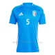 Maglia Italia Manuel Locatelli 5 Gara Home Euro 2024