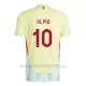 Maglia Spagna Dani Olmo 10 Bambino Gara Away Euro 2024