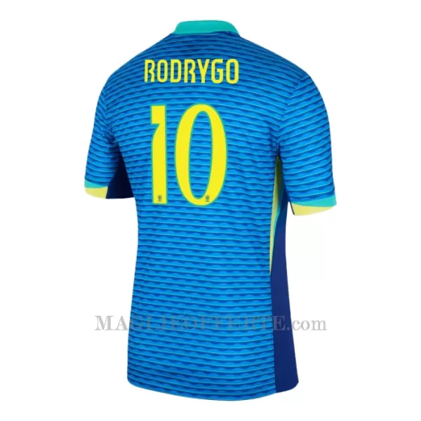 Maglia Brasile Rodrygo Goes 10 Gara Away 2024