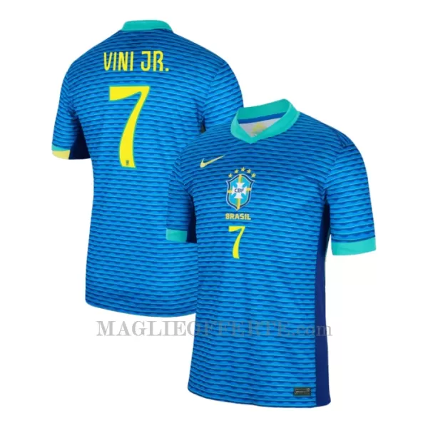 Maglia Brasile Vinicius Junior 7 Gara Away 2024