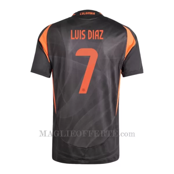 Maglia Colombia Luis Díaz 7 Gara Away 2024