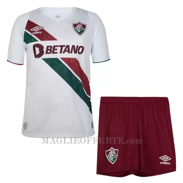 Maglia Fluminense FC Bambino Gara Away 2024/25