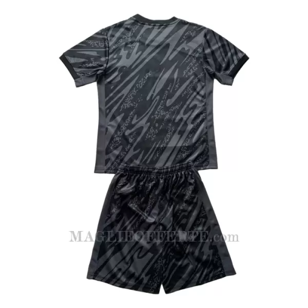 Maglia Portiere Brasile Bambino 2024 Nero