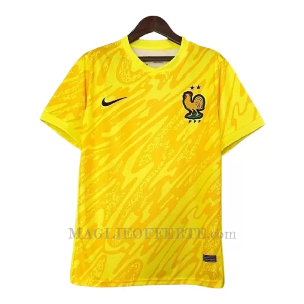 Maglia Portiere Francia Euro 2024 Giallo