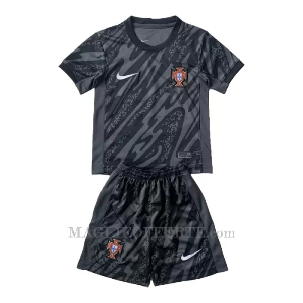 Maglia Portiere Portogallo Bambino Euro 2024 Nero