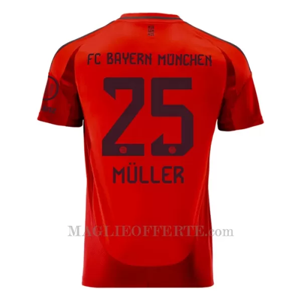 Maglia FC Bayern Monaco Thomas Müller 25 Gara Home 2024/25