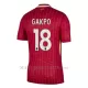 Maglia Liverpool Cody Gakpo 18 Bambino Gara Home 2024/25