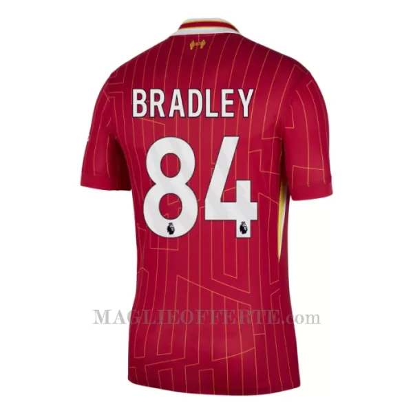 Maglia Liverpool Conor Bradley 84 Gara Home 2024/25