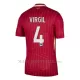 Maglia Liverpool Virgil van Dijk 4 Bambino Gara Home 2024/25