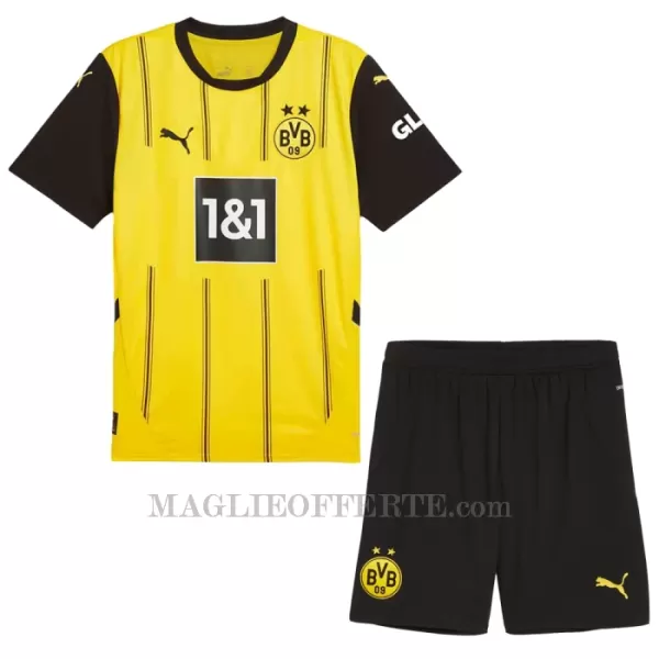 Maglia Borussia Dortmund Bambino Gara Home 2024/25