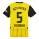 Maglia Borussia Dortmund Bensebaini 5 Gara Home 2024/25