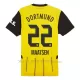 Maglia Borussia Dortmund Maatsen 22 Bambino Gara Home 2024/25