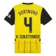 Maglia Borussia Dortmund Nico Schlotterbeck 4 Gara Home 2024/25