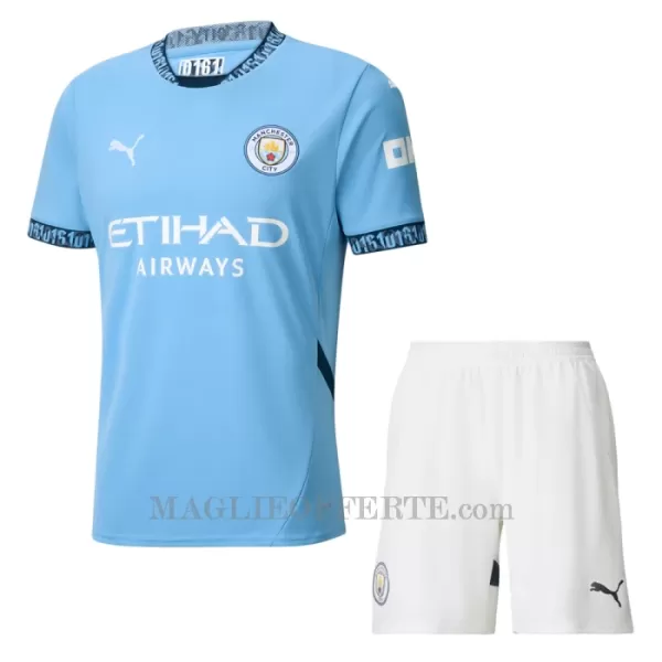 Maglia Manchester City Bambino Gara Home 2024/25