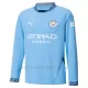 Maglia Manchester City Bambino Gara Home 2024/25 Maniche Lunghe