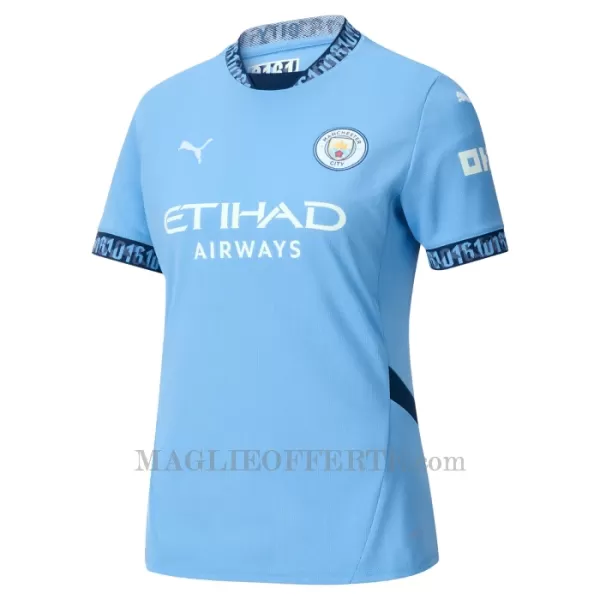 Maglia Manchester City Donna Gara Home 2024/25