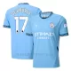 Maglia Manchester City Kevin De Bruyne 17 Gara Home 2024/25