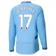 Maglia Manchester City Kevin De Bruyne 17 Gara Home 2024/25 Maniche Lunghe