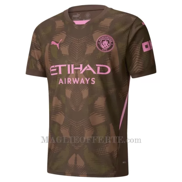 Maglia Portiere Manchester City Bambino Gara Home 2024/25